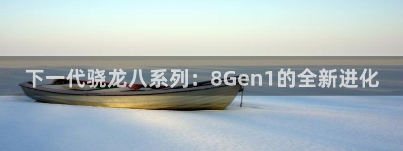 新宝5体育官网登录：下一代骁龙八系列：8Gen1的全新进化