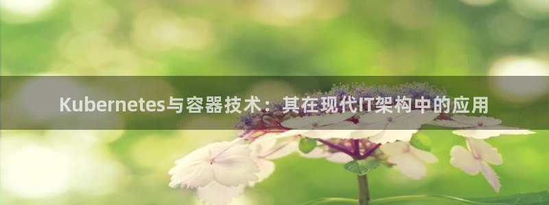 新宝52平台：Kubernetes与容器技术：其在现代IT架构中的应用