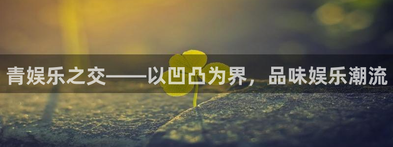 新宝52官网：青娱乐之交——以凹凸为界，品味娱乐潮流