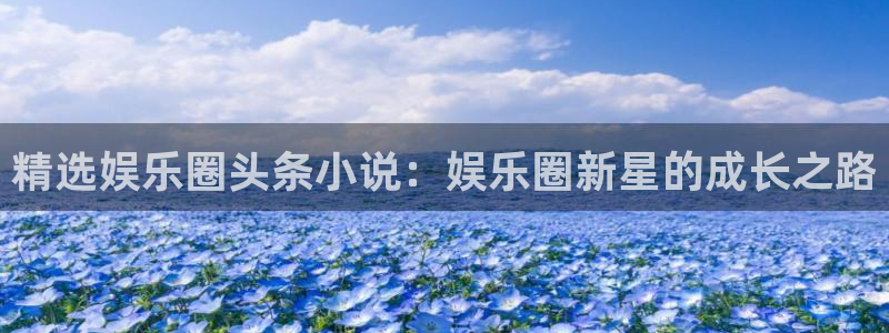 新宝5体育凯捷平台代理：精选娱乐圈头条小说：娱乐圈新星的成长之路